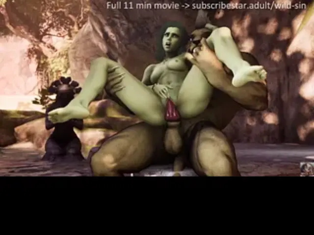 Song of the Dryad and the Lionheart | 3D Furry Porn